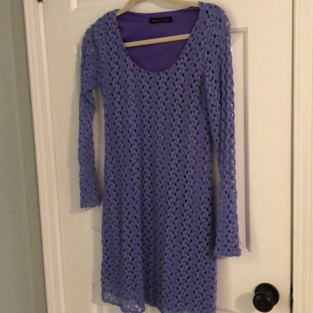 Lavender long sleeve Lacey dress